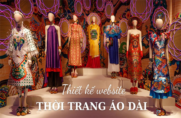 thiết kế website thời trang &aacute;o d&agrave;i chuẩn SEO